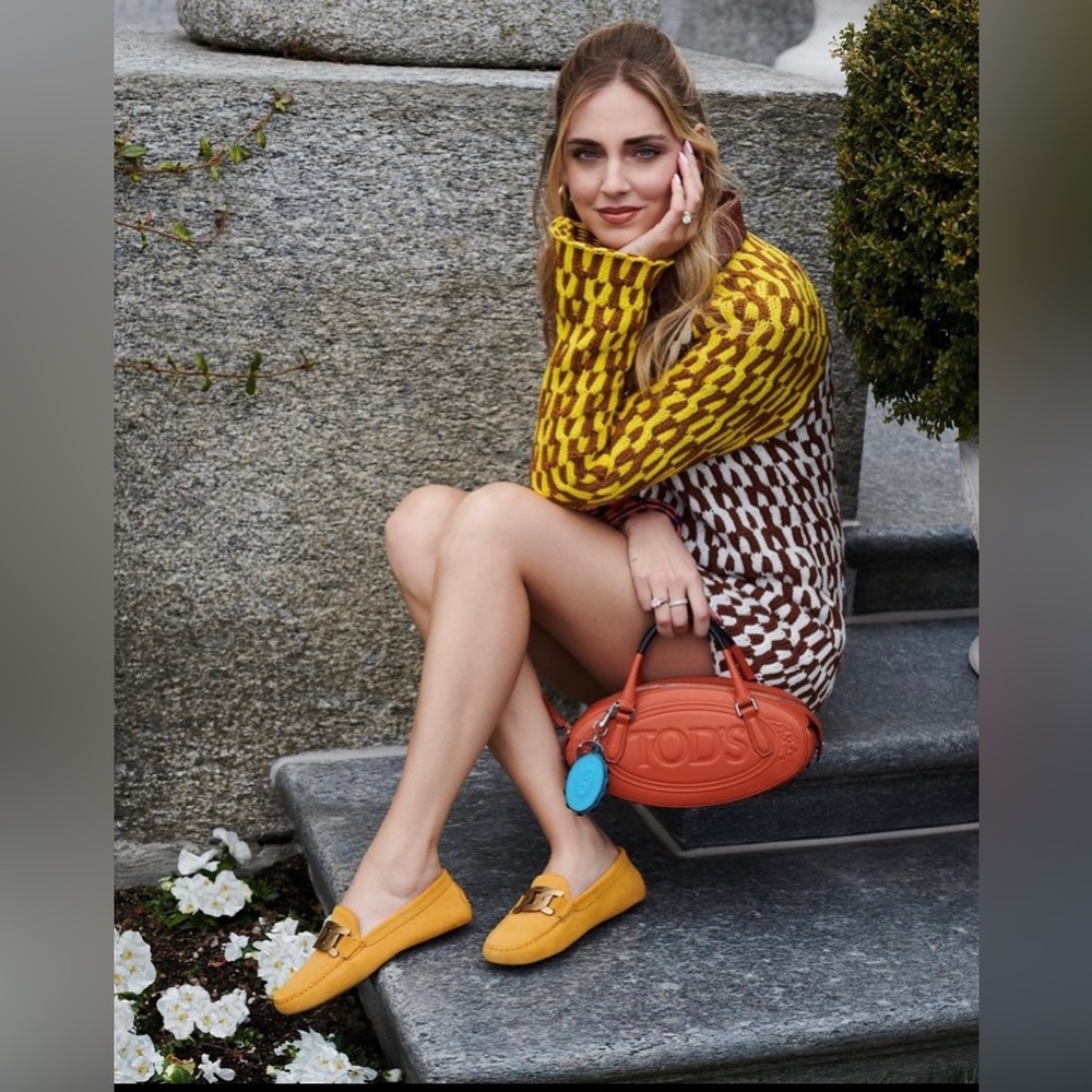 Tod’s Brown Knit Dress worn by Chiara Ferragni Italian blogger 🔥🔥🔥 NEVER WORN